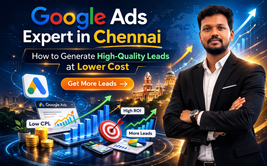 Google Ads Expert in Chennai: How to Generate High-Quality Leads at Lower Cost